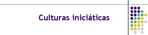 Culturas iniciticas